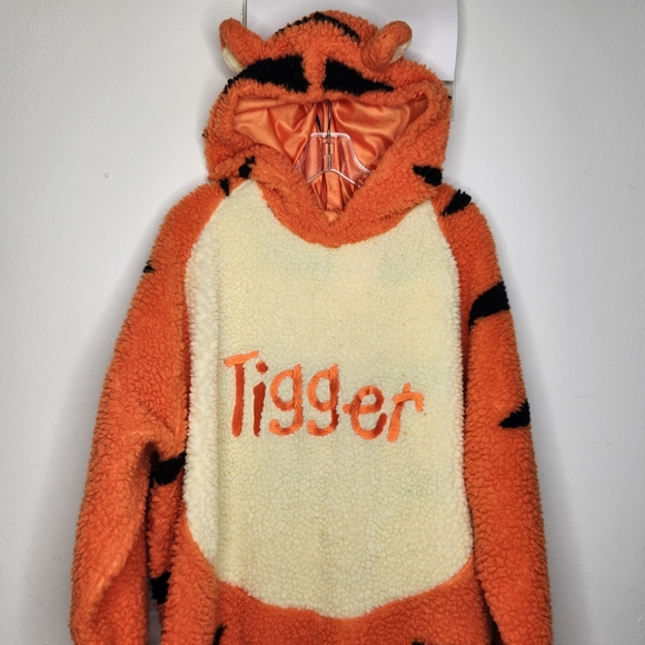Disney Store Talking Tigger Plush Costume Adult Size XL Halloween Cosplay - Picture 2 of 16